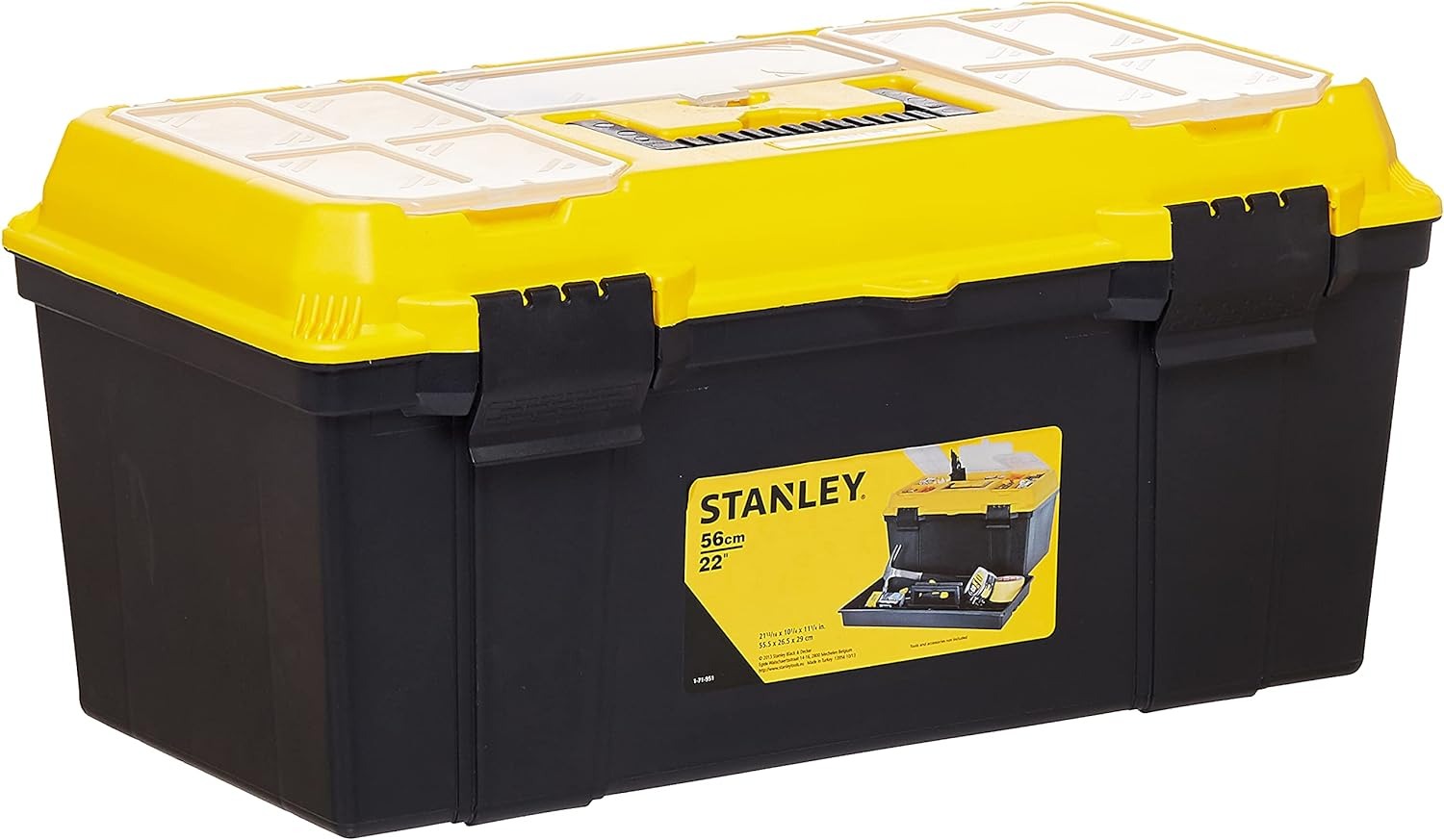 STANLEY 22 Inches Plastic Tool Box 1-71-951