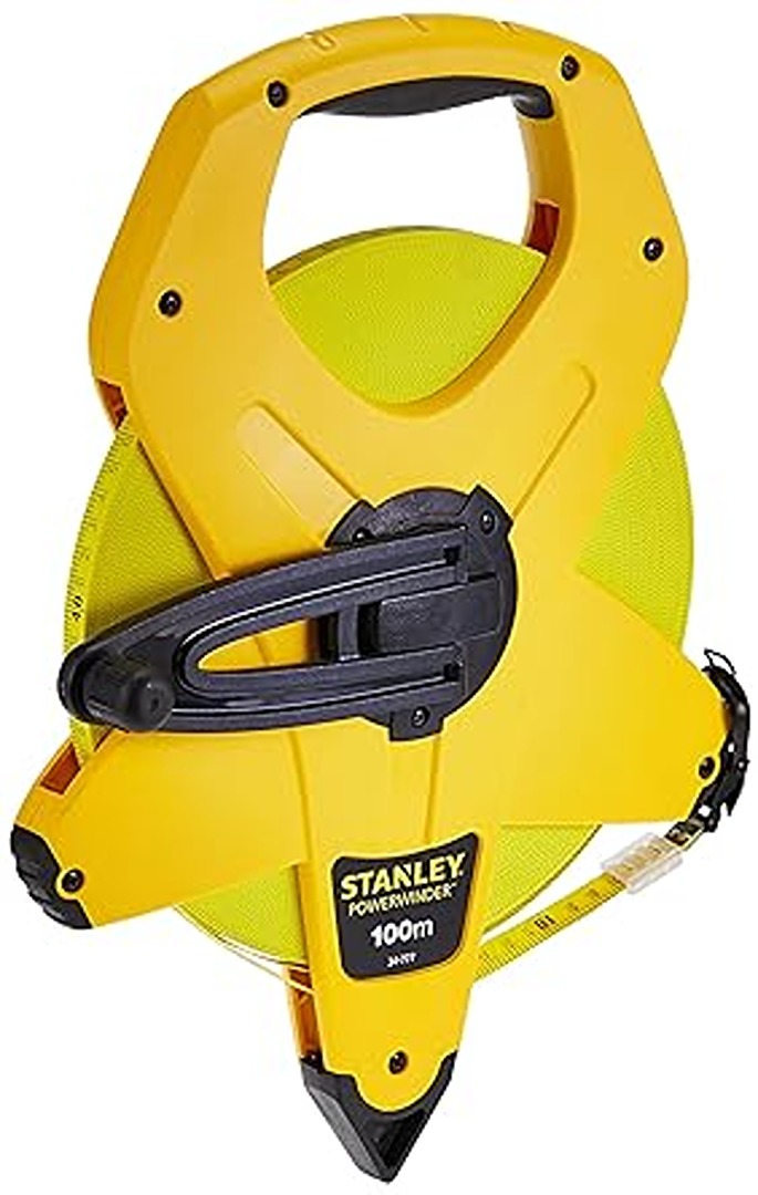 STANLEY Power Winder Fiberglass Tape Measure 100m 2-34-777