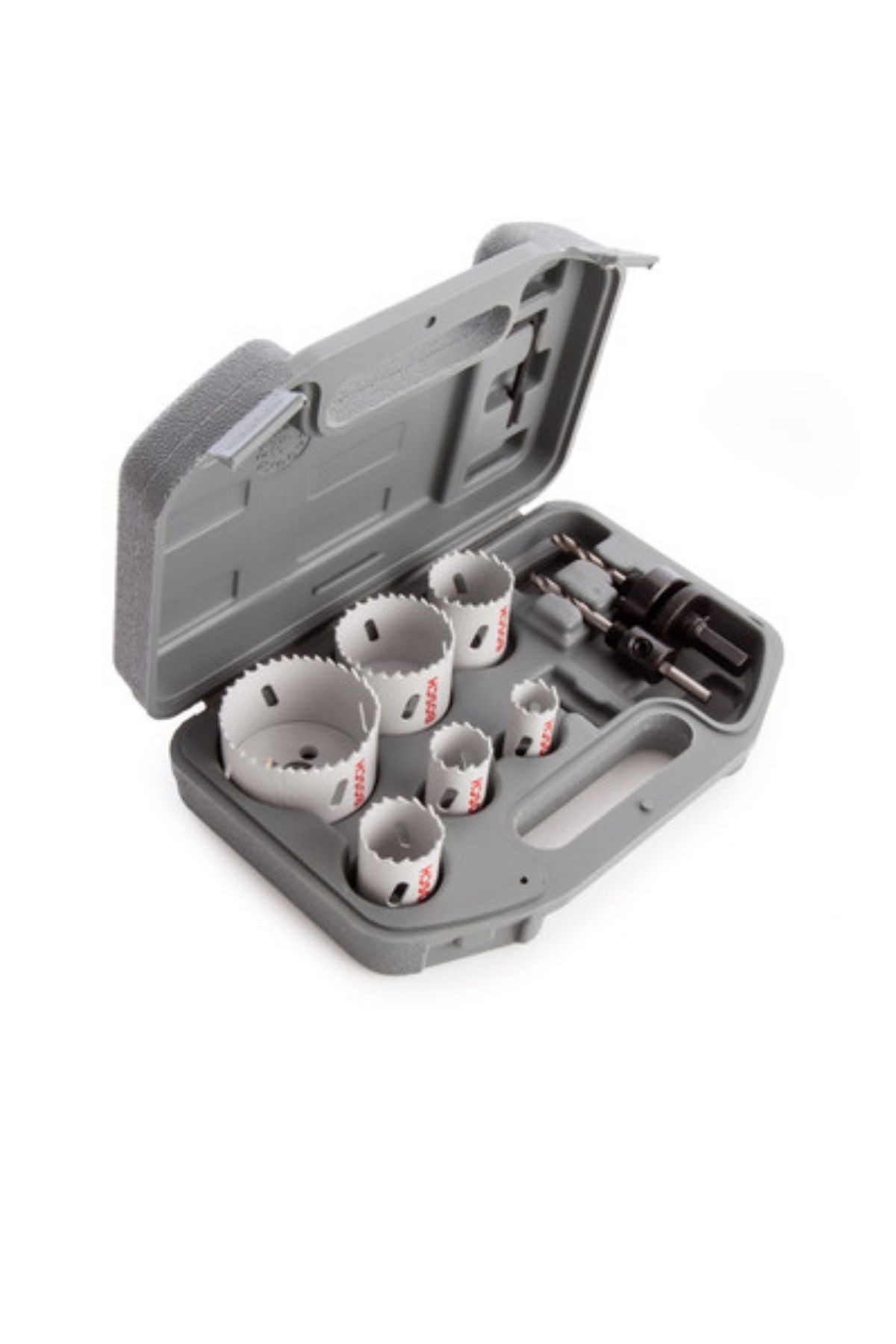 BOSCH Professional 2608580804 HSS Electricians Hole Saw Set, Blue, 9 Pcs 2.608.580.804
