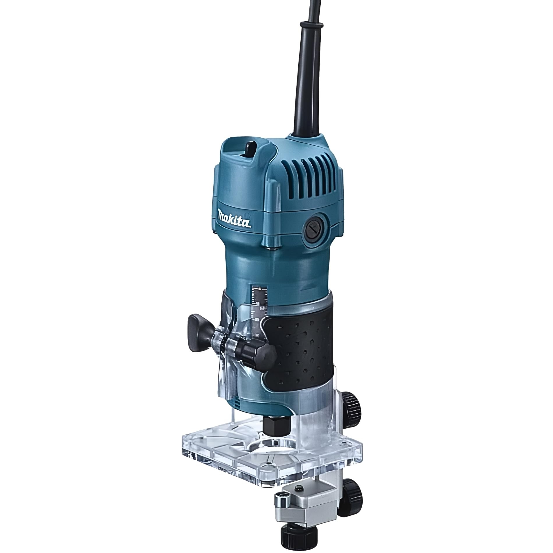 Makita 1/4inches Fixed Base Laminate Trimmer Teal 3709