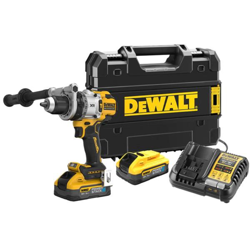 DeWALT XR Brushless Premium Hammer Drill Driver 18V Max Torque 169Nm DCD1007H2T-GB