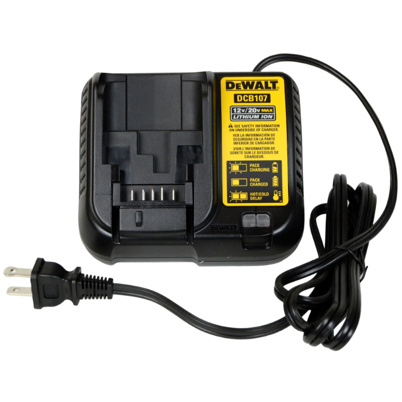 DeWALT Multi Voltage XR Compact Charger 12/20V, DCB107-N01