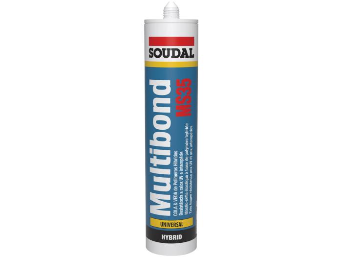 SOUDAL Multibond MS35 Sausage White Multi-Purpose Adhesive Sealant 121584