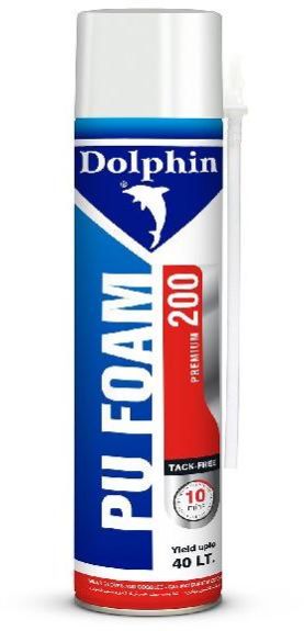 Dolphin PU Yellow Foam 750ml 600g DL-PU750-600