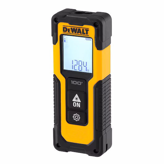 ديوالت جهاز ليزر قياس مسافة ومدى 30 متر 100 قدم DWHT77100-XJ