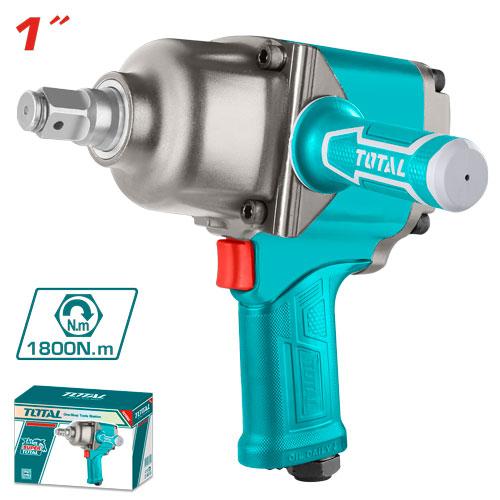 TOTAL Air impact wrench 234mm 1inche 1.800Nm 6.2bar TAT41112