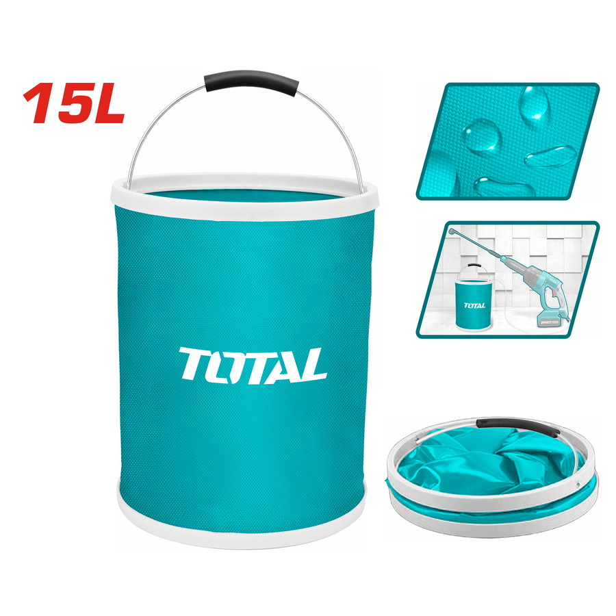 توتال سطل قابل للطي 15 لتر TGTFB15