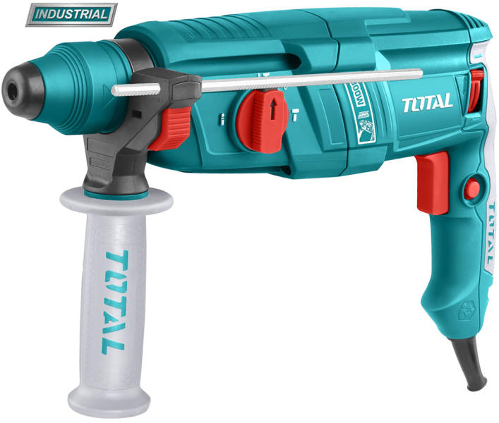 TOTAL Electric Drill Rotary Hammer SDS-plus 800W 26mm 1200 RPM TH308266