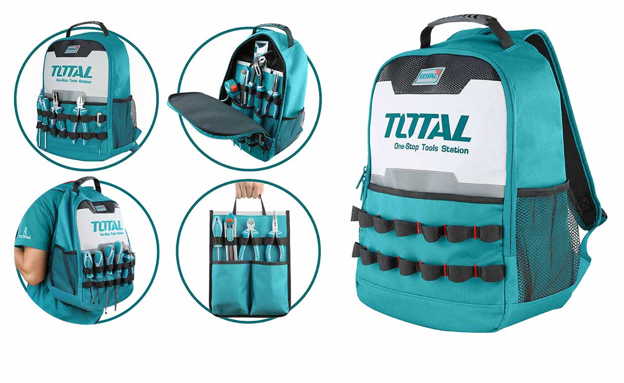 Tools Canvas Tool Backpack Pack 18 inches THBP0201
