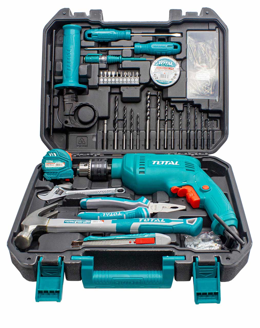 TOTAL Tools set 115 Pcs THKTHP1152