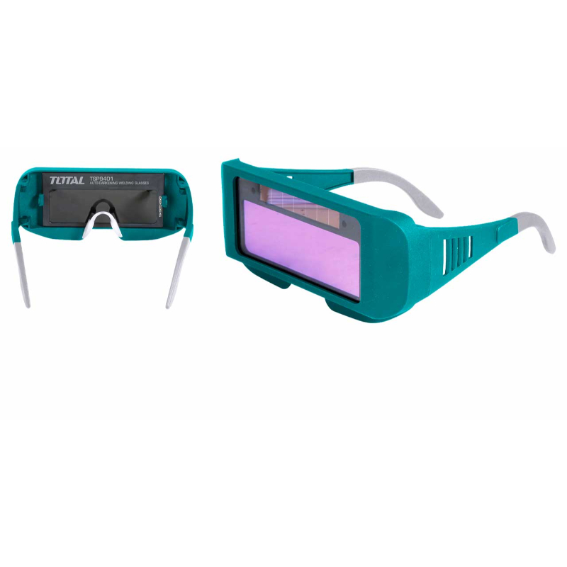 TOTAL Auto Darkening Welding Goggles 95 × 31mm 0.075kg TSP9401