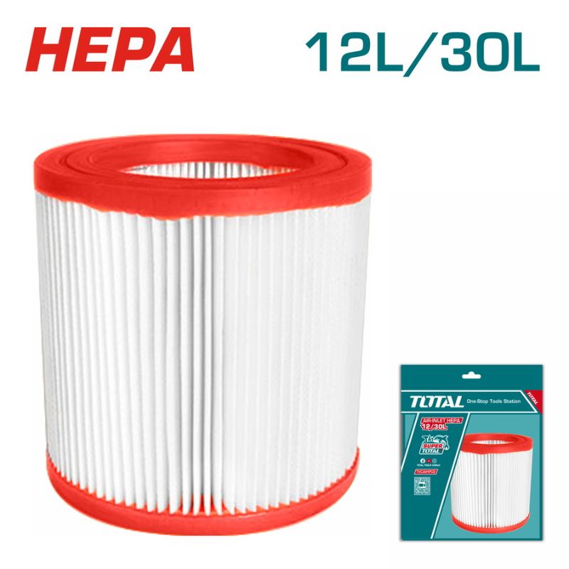 TOTAL Air-inlet HEPA Filter 12/30L TVCAIHP02