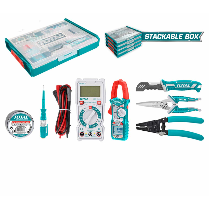 TOTAL Telecom Tools set 7 Pcs THKTV02T071