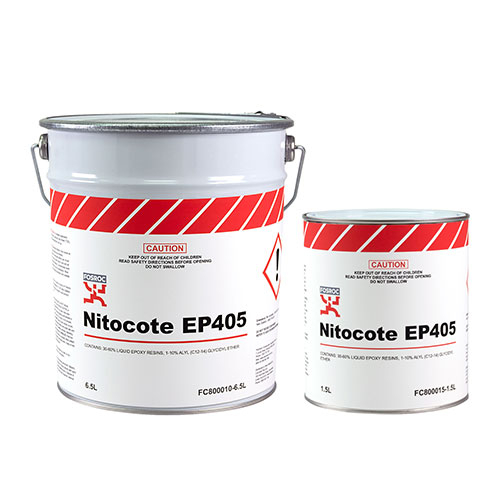 Fosroc Nitocote EP405 epoxy resin protective coatin for concrete and metal