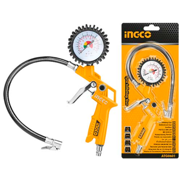 INGCO Air tire inflating gun Maximum pressure 8.5Bar ATG0601