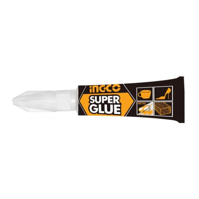 INGCO Multi-Purpose Adhesive Glue 100% purity glue 12 Pcs Clear HSGU3122