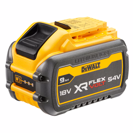 ديوالت XR FLEXVOLT بطارية ليثيوم ايون 18-54 فولت، 9 امبير ساعة، DCB547-XJ