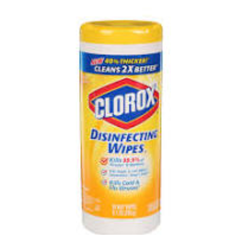 Clorox Disinfecting Wipes, 35 Wet Wipes, Lemon Scent 44600015941