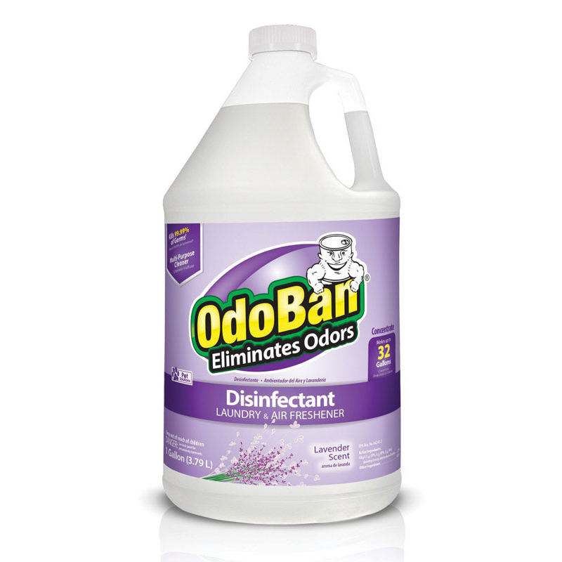 Odoban Disinfectant Laundry & Air Freshener, 3.78L, Eliminates Odor, Lavender Scent 732109917957
