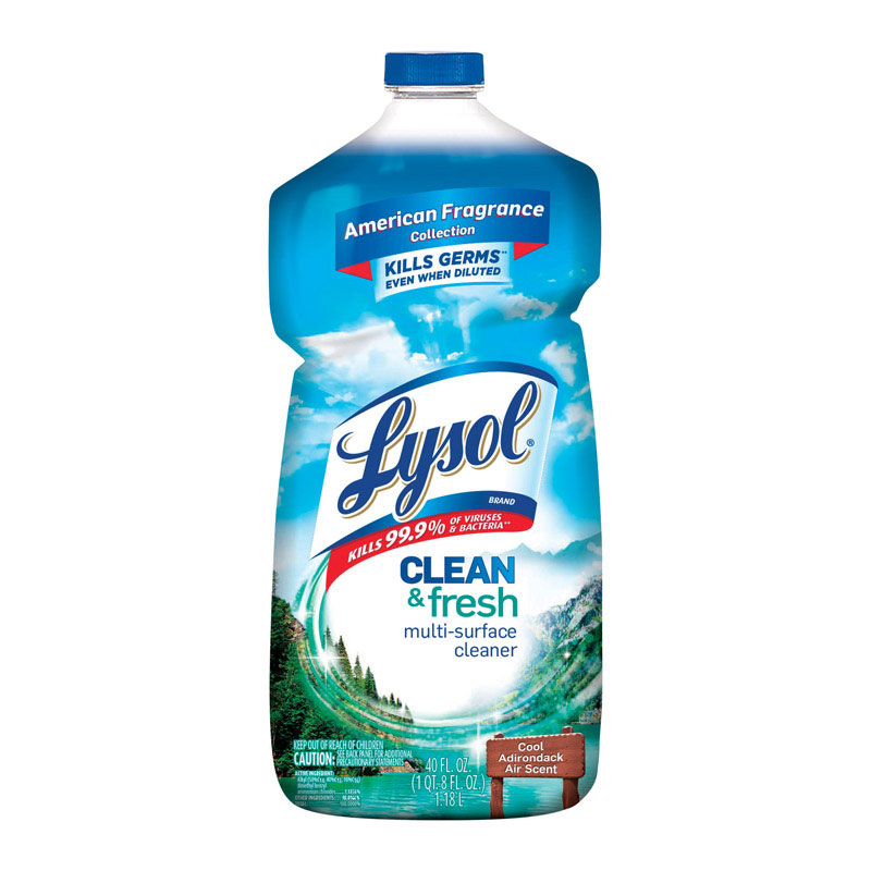 Lysol Clean & Fresh Multi-Surface Cleaner 1.1L Cool Adirondack Air Scent 19200786300