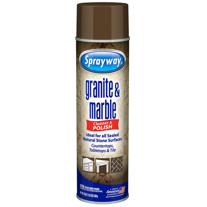 Sprayway Granite & Marble Cleaner & Polish, 560ml 41911007023