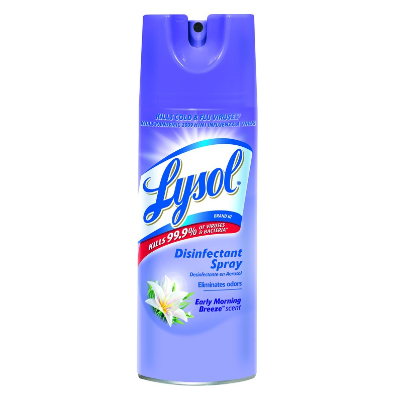 Lysol Disinfectant Spray, 369ml. Early Morning Breeze 19200808330