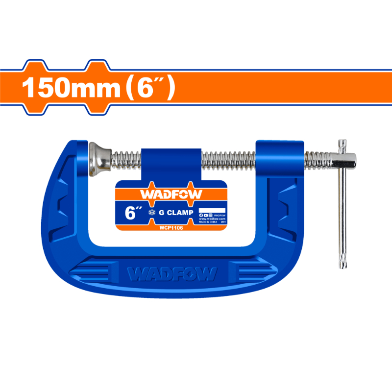 WADFOW G Clamp 150mm 6 inche WCP1106