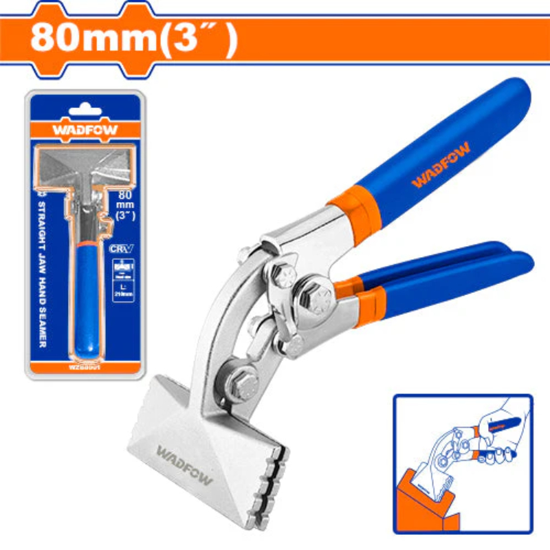 WADFOW Offset Jaw Seamer Head Size: 80mm (3 inches) x 35mm WZB8002