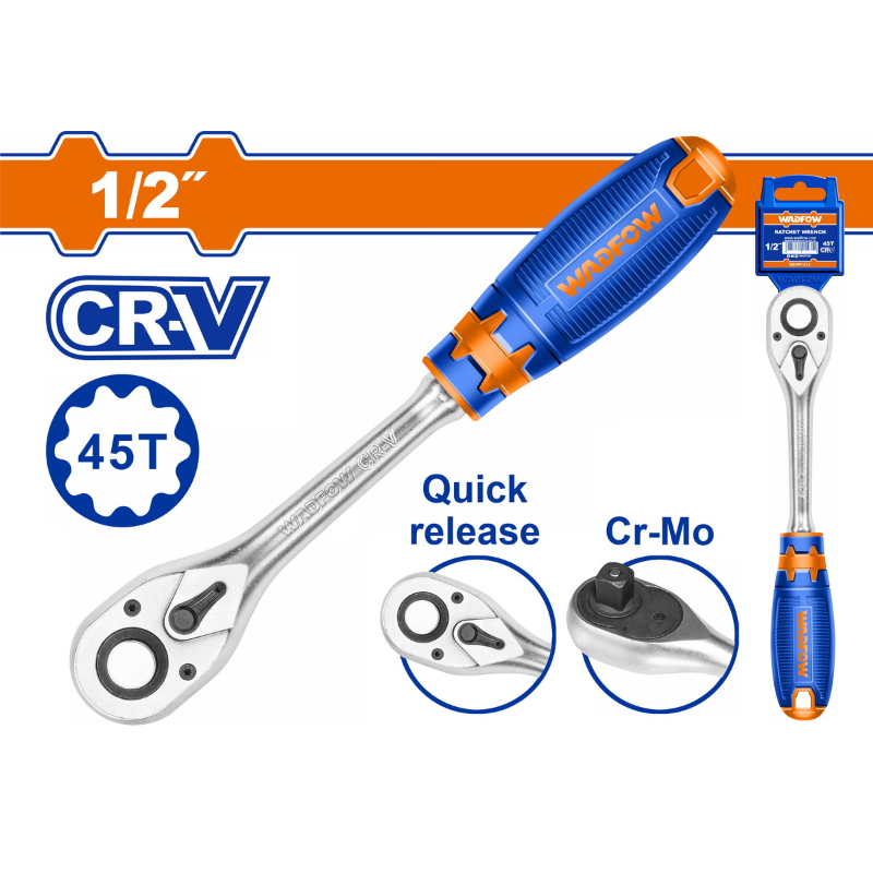 WADFOW Ratchet Wrench 1/2 inche WRW1212