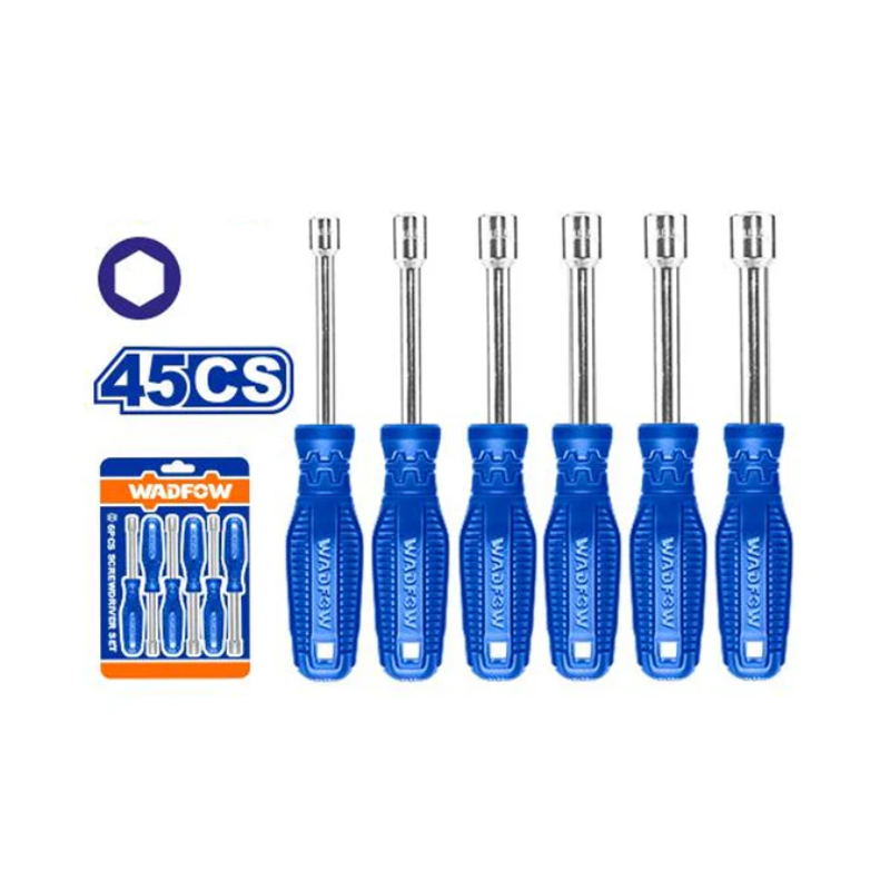 WADFOW Hand Screwdriver Bits Set 5-10mm 604g WSS24T6