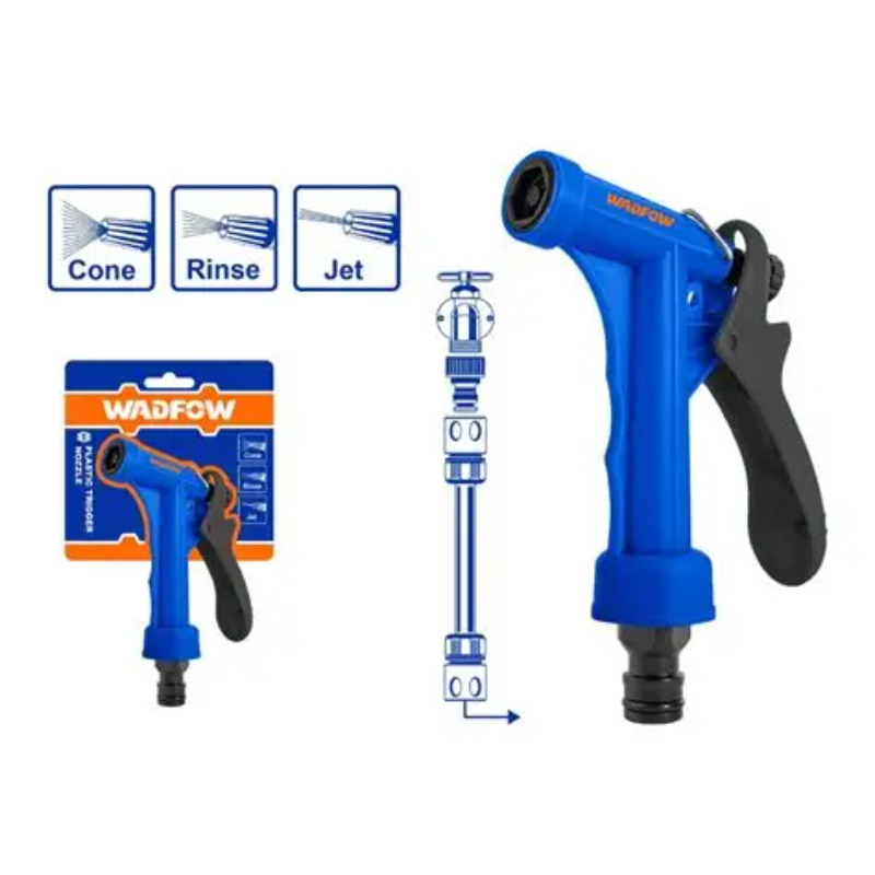 WADFOW Water Pistol with 3 Spray Patterns Plastic 30 x 15 x 5cm WNE1E34