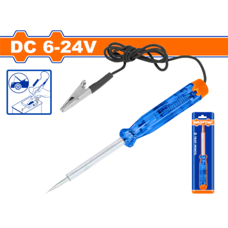 WADFOW Automotive Voltage Tester 6-24V Electrical Work WTP414501
