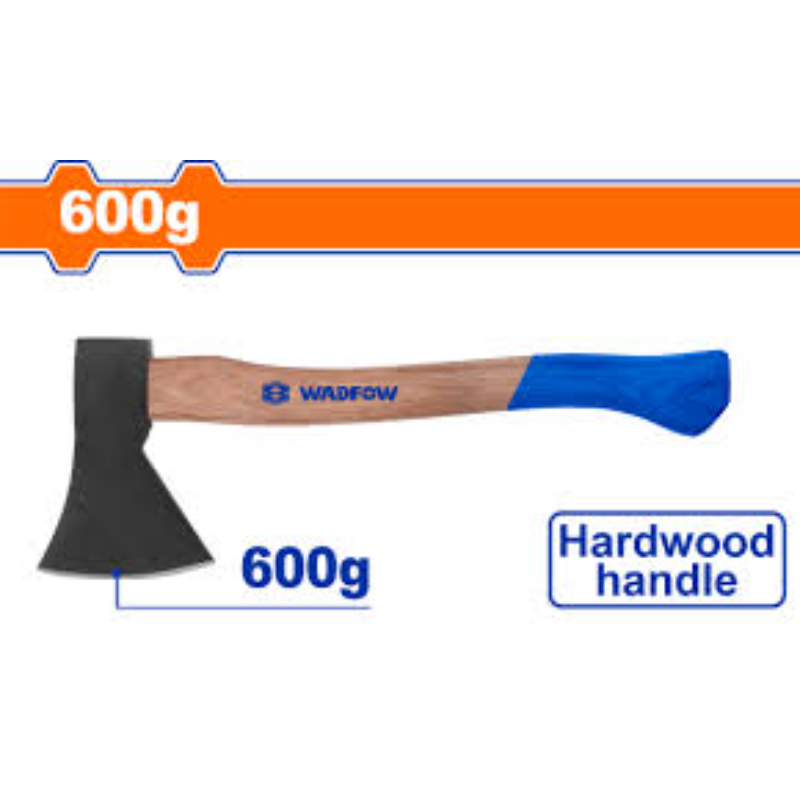 وادفو فاس راس فولاذ کاربوني و یدة خشب صلب، 600 غرام WMB6306
