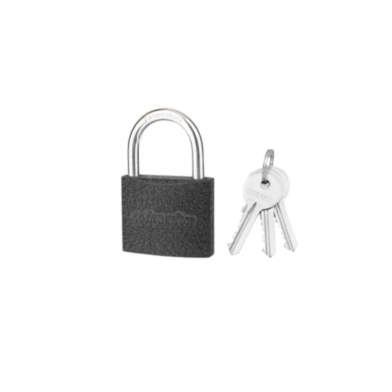 WADFOW Short Shackle Padlock, Iron,With 3 Keys, Size 63mm 370g WPD5560