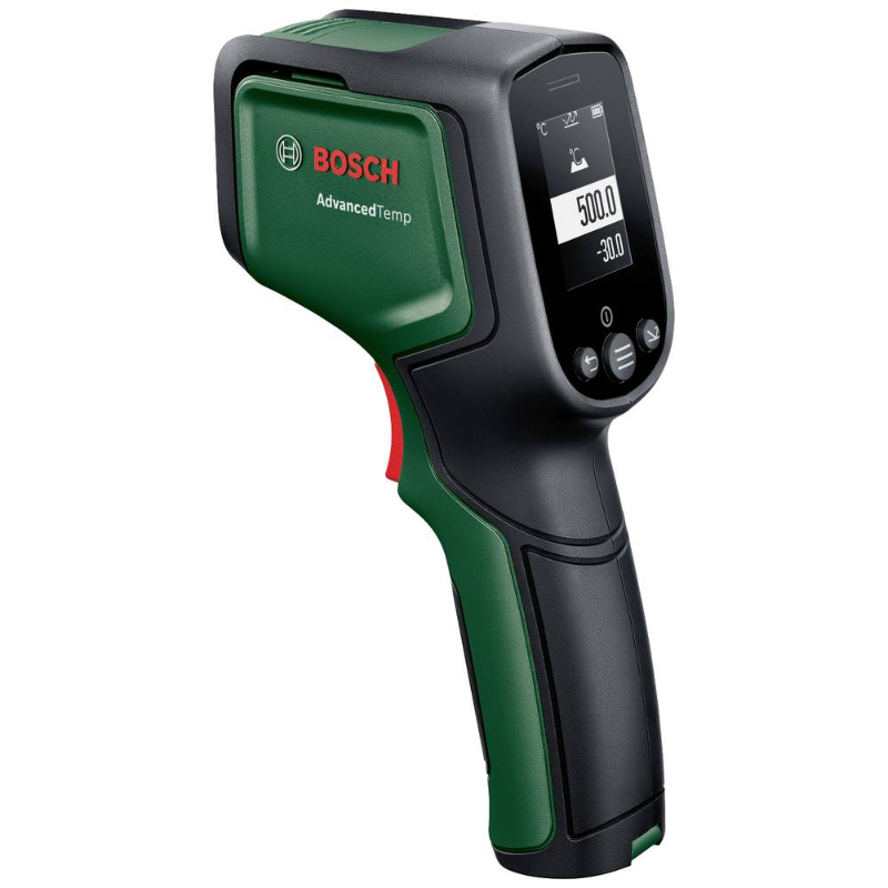Bosch AdvancedTemp Thermometer Accurate Infrared Measures range from –30 °C to +500°C  0603683200