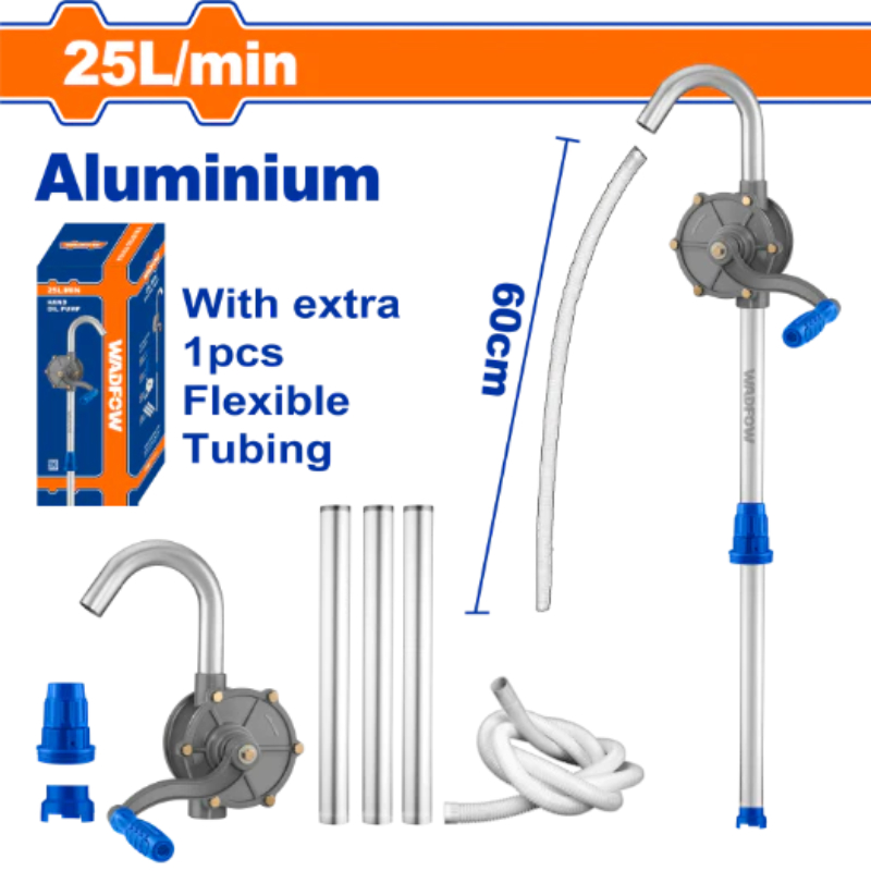 WADFOW Manual Oil Pump Carbon Steel, Aluminum 
127cm Pumps diameter125mm WHY2535