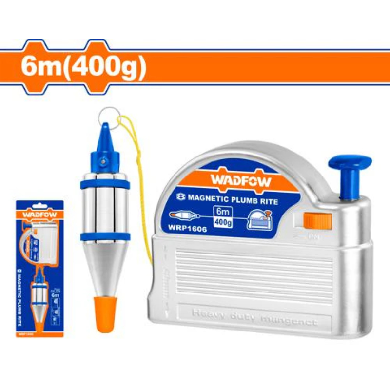 WADFOW Magnetic Plumb Rite Steel Plastic 6m WRP1606