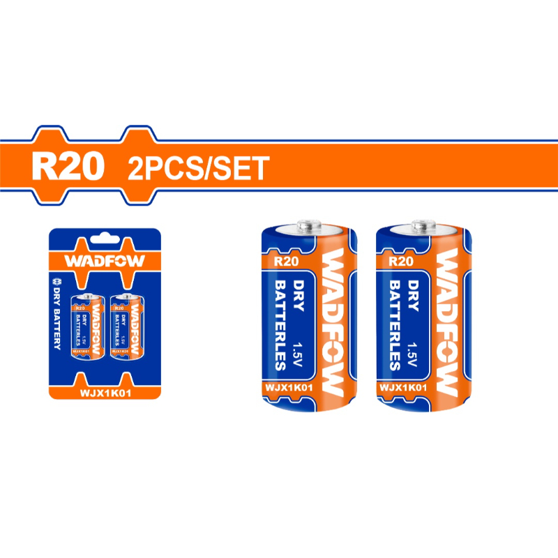 WADFOW Alkaline Battery 1.5V WJX1K01