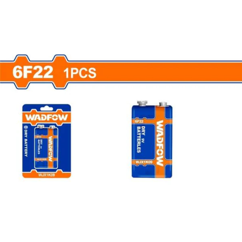 WADFOW Alkaline Battery 9V WJX1K09