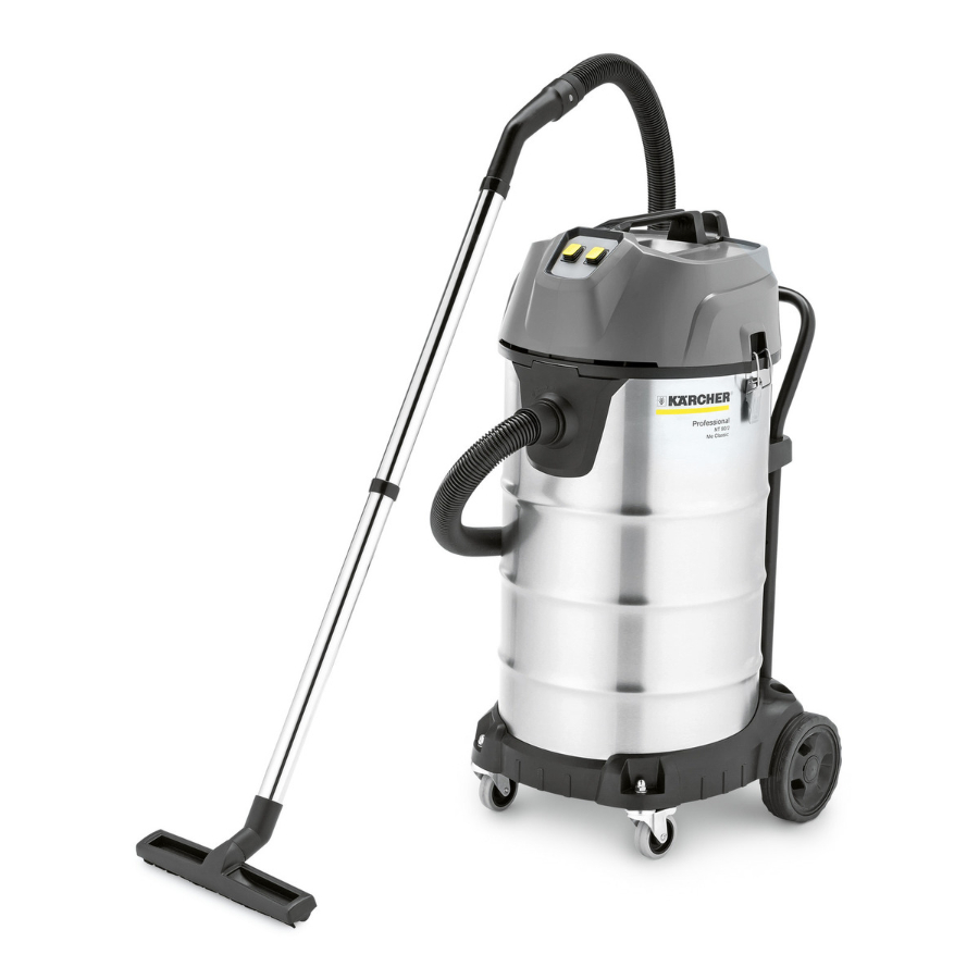 KARCHER Electrical Industrial Vacum Cleaner wet and dry 2200W Suction Capacity 90L 1.667-703.0
