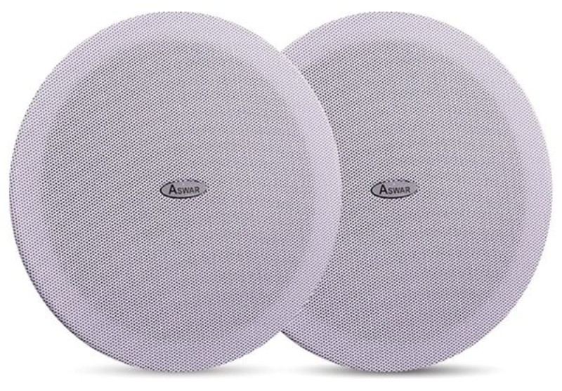 اسوار مكبرات صوت سقفية بلوتوث 2 قطع 20 واط قياس 5 انش لون ابيض AS-CS20W3B-KIT