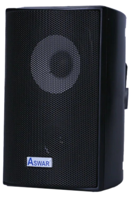 Aswar Wall Speaker, 10W, Black, AS-WS10W2B-B