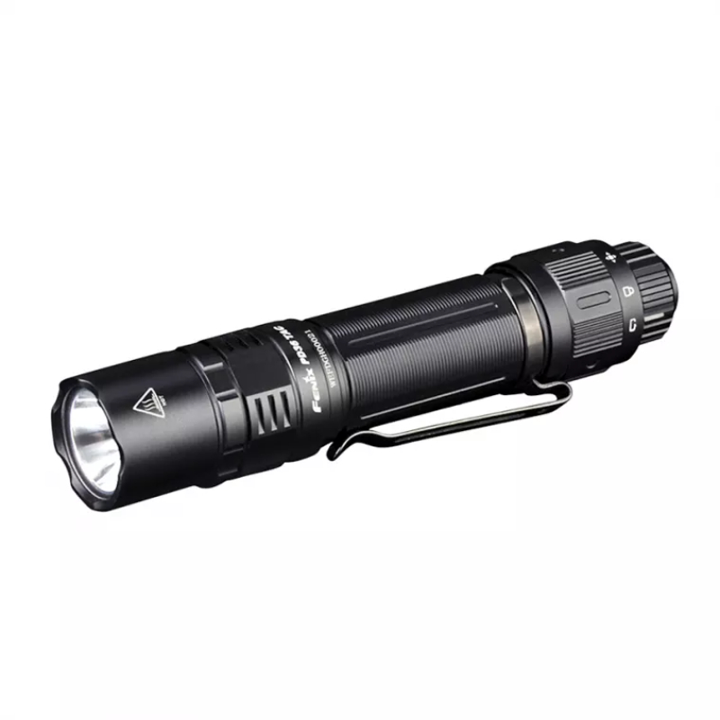 Fenix PD36TAC Tactical Flashlight, 3000 Lumens, 295m Beam, 138mm Long, USB-C Rechargeable, Impact-Resistant, Perfect for Outdoor and Tactical Use, 6942870307961