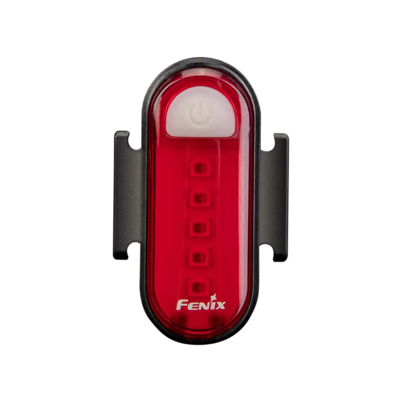 Fenix BC05R V2 USB Rechargeable Bike Tail Light, 15 Lumens, Red LED Safety Light, 6942870308241