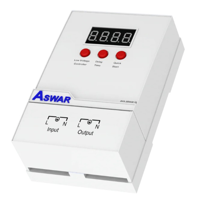 Aswar Electronic Voltage Protector 45A Controls Low Voltage At 150-180V With Delay Timer AS-VP45A(AS-45A)