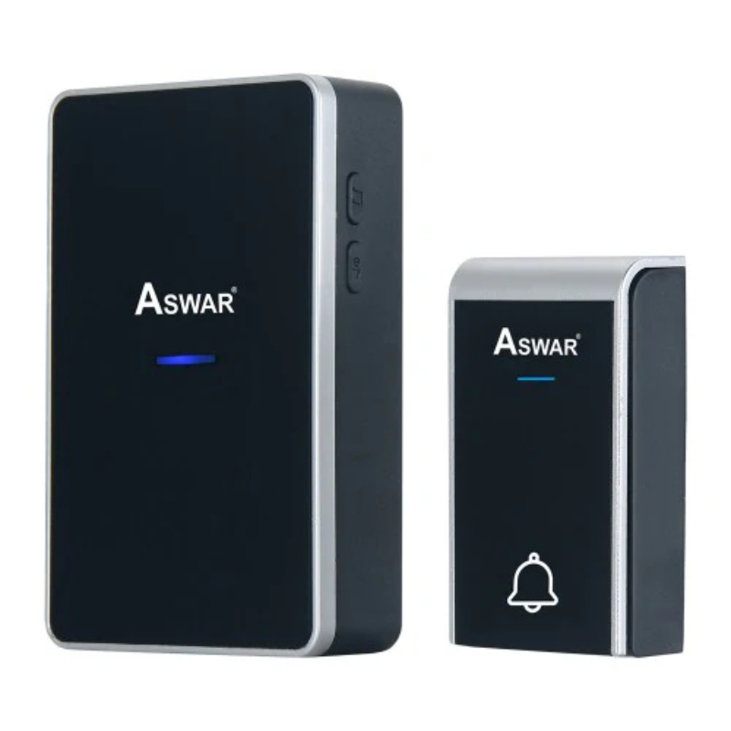 اسوار جرس لاسلكي 36 نغمة رنين يعمل ببطارية AA (بطارية ساعة) AS-WD-U16B-N12