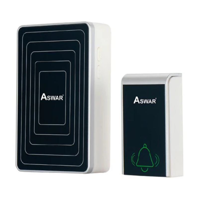 اسوار جرس لاسلكي  36 نغمة رنين يعمل ببطارية AA (بطارية ساعة) AS-WD-U16G-N12