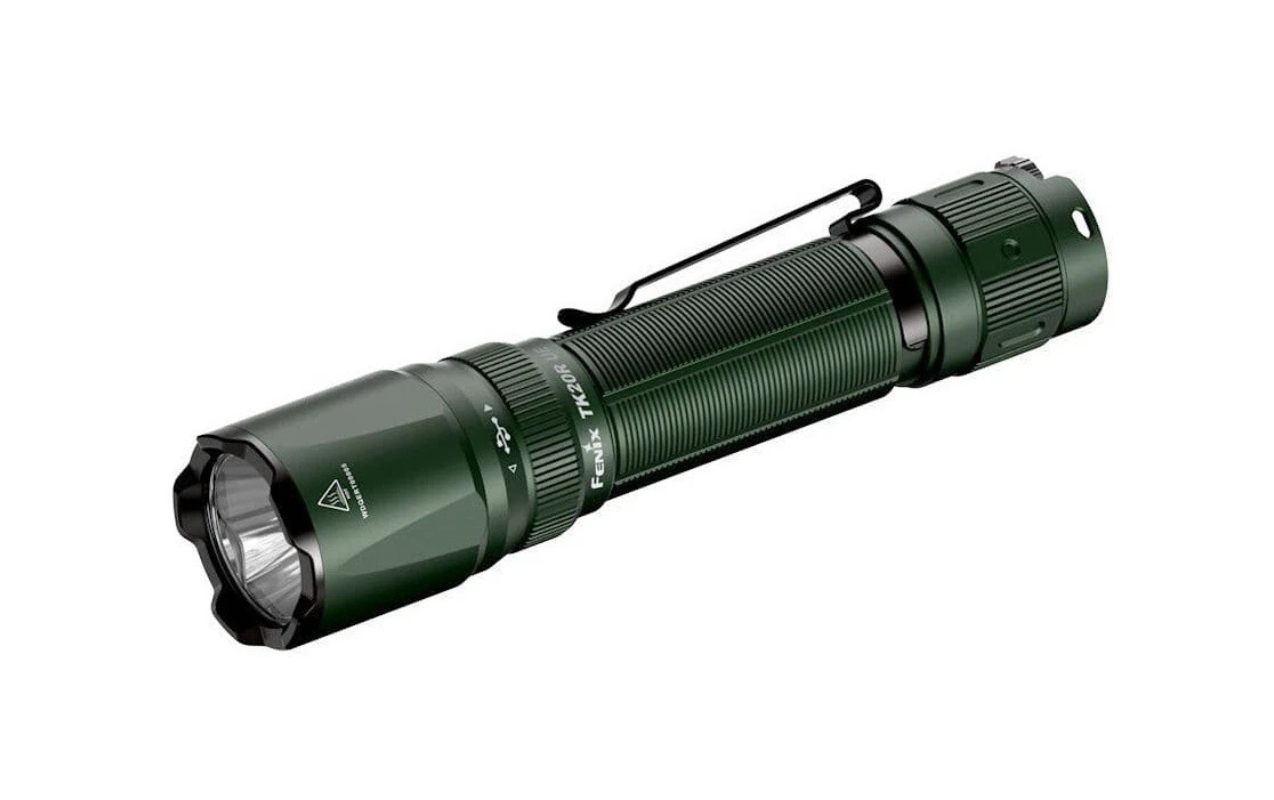 Fenix TK20R UE Handheld Flashlight, Tropic Green, 2800 Lumens, USB-C Charging, 475m Beam, 6942870310114