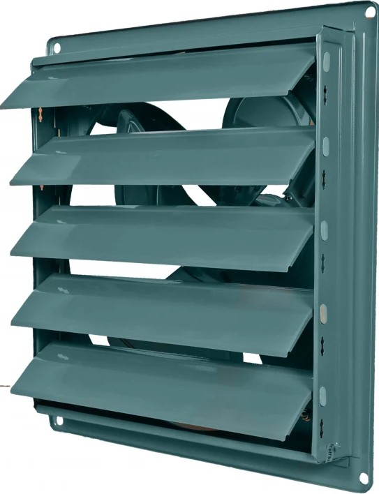 اسوار مفرغة هواء صناعية بوابة 12 انش معدن AS-EXF-S12DS-B