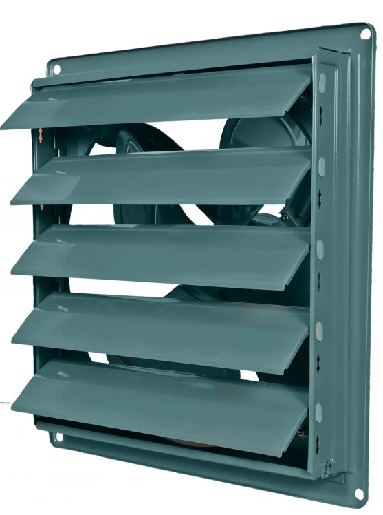 اسوار مفرغة هواء صناعية بوابة 16 انش معدن AS-EXF-S16DS-B